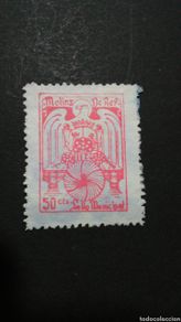 Selos: RARO TIMBRE MUNICIPAL DE MOLINS DE REI. BARCELONA.